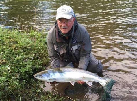 Flying Start to the Season on the River Boyne With Two Nice 16lb Salmon - Fishing in Ireland