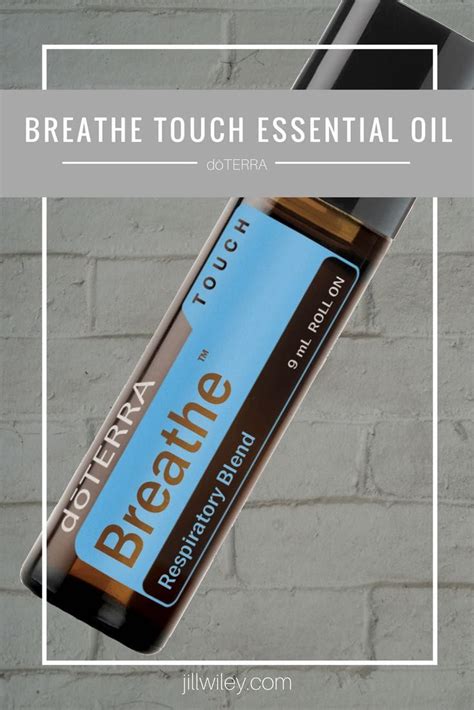 Breathe Touch Essential Oil Respiratory Blend • Jill Wiley Essential