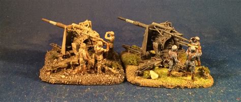 Bobs Miniature Wargaming Blog 172 Scale Artillery For The Desert