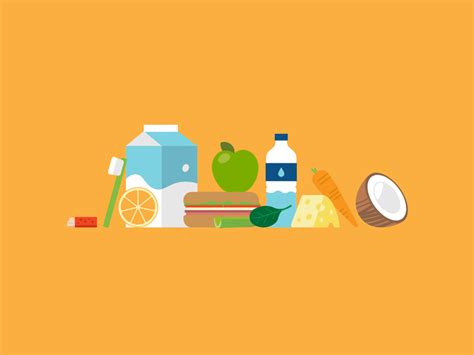 Healthy Foods For Oral Health By Rachel Beyer On Dribbble