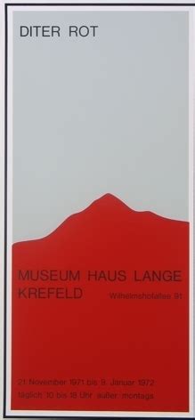 +49 (0) 151 14 57 51 79. Roth, Dieter - 1971 - Haus Lange Krefeld - Künstlerplakate ...