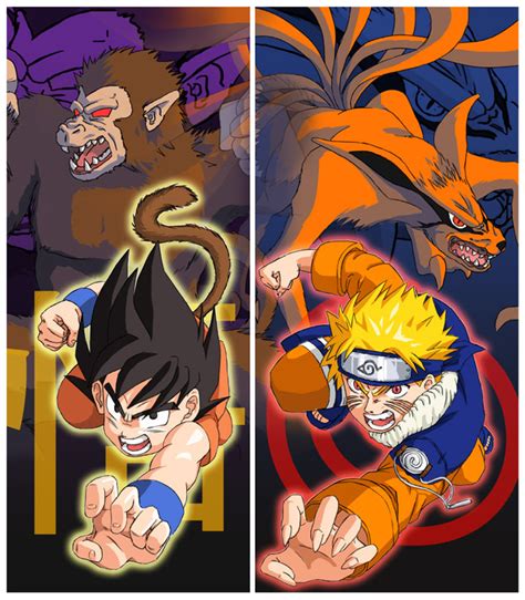 Dragon ball z makes naruto look like a s*** anime in comparison. SHOTT GAMES: Goku vs Naruto - Batalha dos Games