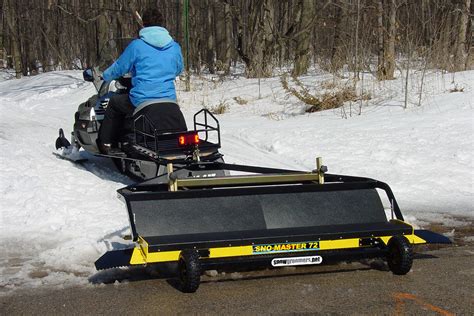 Sno Master 72 Wide Snow Groomer Cross Country Trail Grooming
