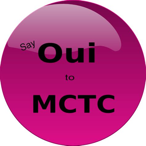 Oui To Mctc Svg Clip Arts 600 X 600 Px Png Download Full Size