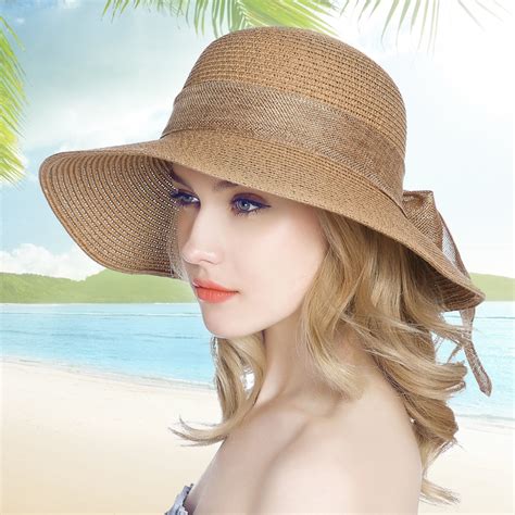 2017 Uv Protection Visors Sun Hats For Women Beach Hat All Match Cool Sun Hat Casual Ladies