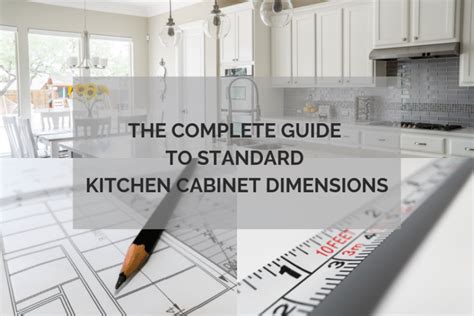 Standard kitchen cabinet dimensions singapore. The Complete Guide To Standard Kitchen Cabinet Dimensions