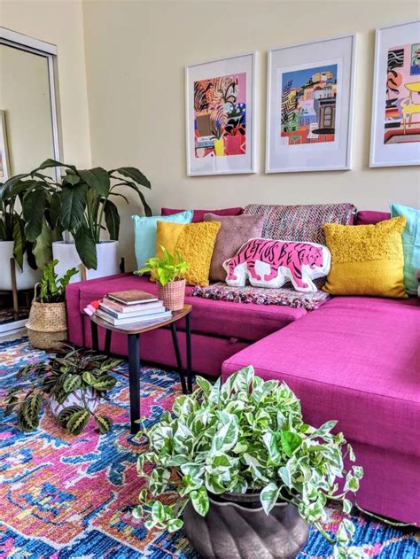 This Boho Apartment Shows How To Add Loads Of Color To A Standard