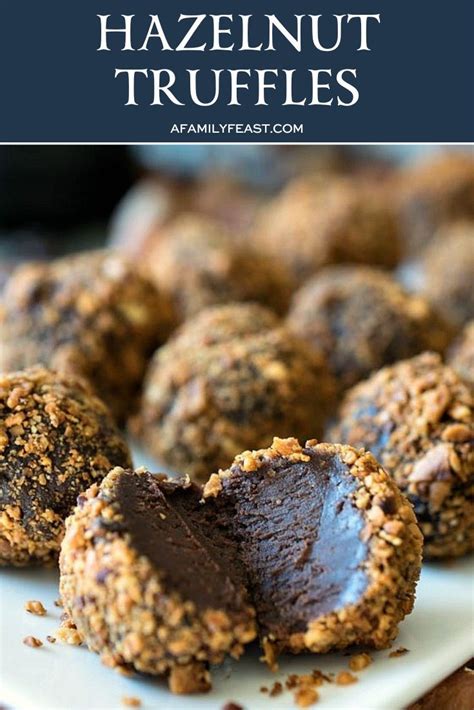 These Hazelnut Truffles Have A Wonderfully Complex Flavor Thanks To A