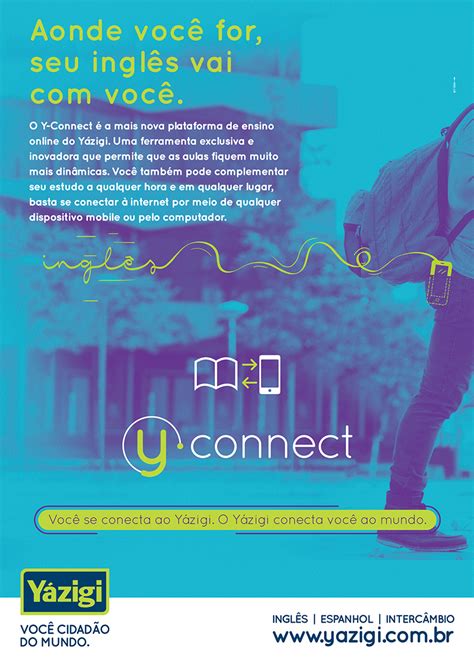 Campanha Y Connect Yázigi on Behance