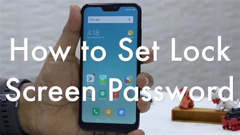 Redmi 6 How To Set Lock Screen Password Thời Đại Công Nghệ