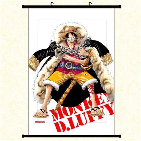 One Piece Wall Scroll Monkey D Luffy One Piece Merch