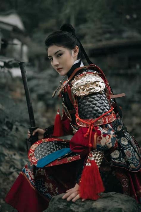 Chinese Female Warrior Warrior Woman Chinese Armor Warrior Outfit