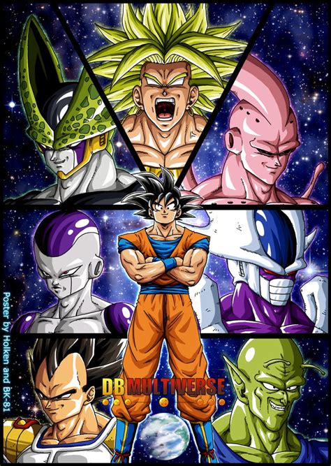 Dbm Gokus Enemies Colored By Bk 81 By Dbzwarrior On Deviantart