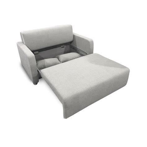 Talia Sofa Bed With Storage In Grey With Opened Storage Area Ex 