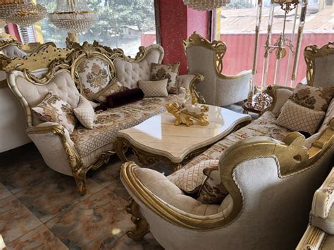 Royal Furnitures Sofa Chairs Dining Set Dressing Mirror Etc