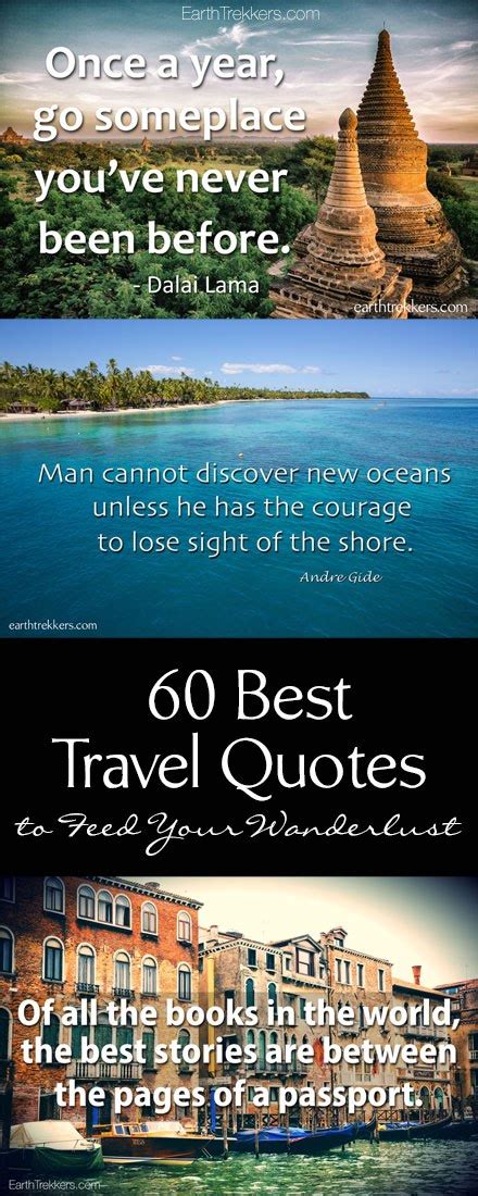 60 Travel Quotes To Feed Your Wanderlust Earth Trekkers