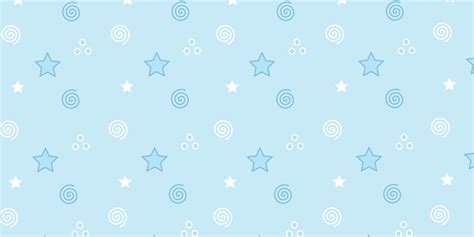 Abstract Simple Shape Pattern Background Blue Wallpaper With Star And