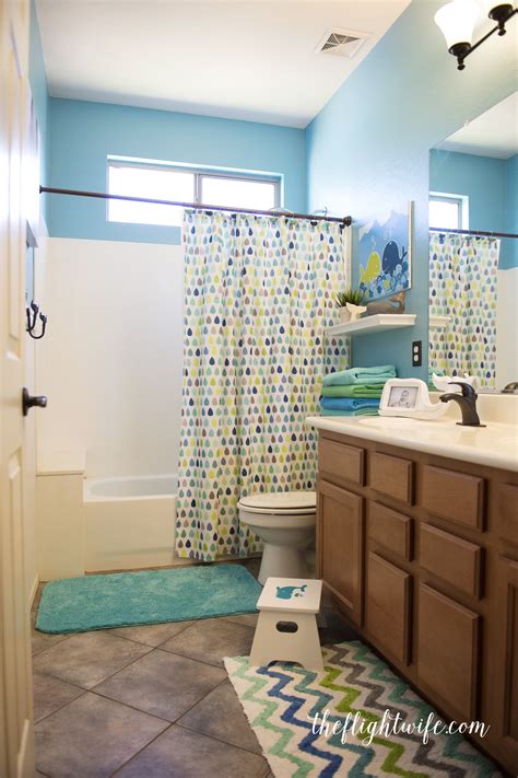 You can either play with colors or accessories when coming to the purpose. Kids Bathroom Makeover - Fun And Friendly Whales! - The ...