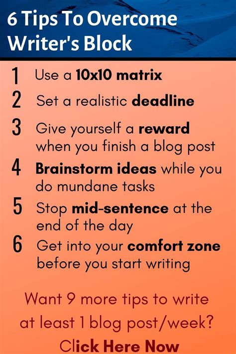 Tips For Writers Overcoming Writers Block Start Earning With Maddy Blog Writing Tips
