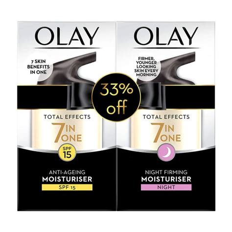 Olay Total Effects 7 In 1 Spf15 Anti Ageing And Night Firming