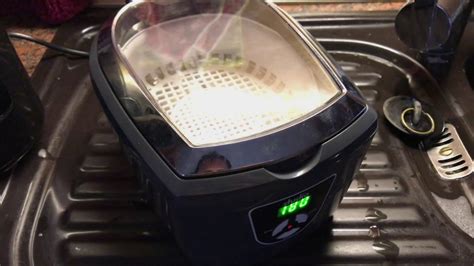 How To Use An Ultrasound Cleaner Ultrasonic Cleaner Hands On Video Diy