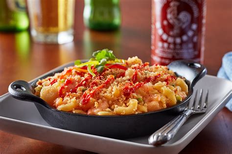 Sriracha Mac And Cheese With Shrimp And Scallops Barilla Foodservice