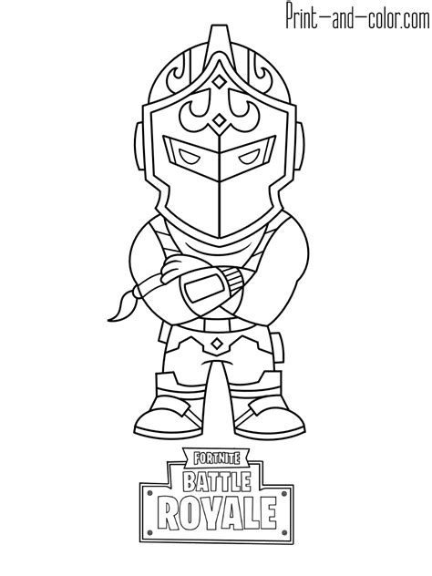These fortnite coloring pages are for anyone and everyone who loves to color. Fortnight Midas - Free Coloring Pages