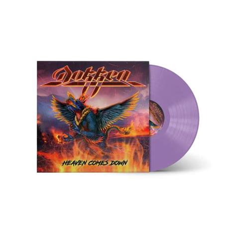 Dokken Heaven Comes Down Indie Retail Edition Lilac Vinyl Lp Jpc
