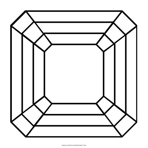 Emerald Coloring Page Ultra Coloring Pages