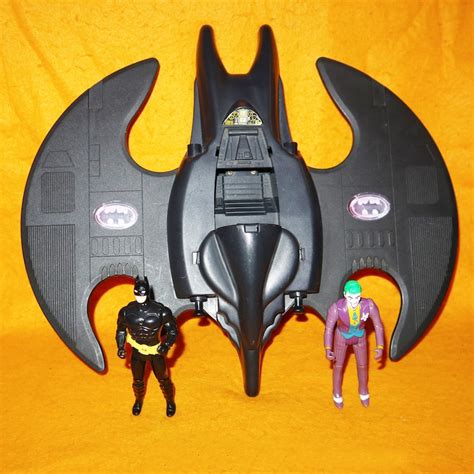 Vintage 1989 80s Toy Biz Dc Comics Batman Batwing Vehicle Etsy Uk