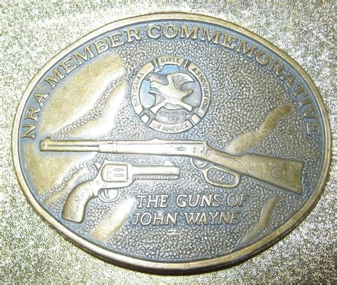 John Wayne Belt Buckles The New Frontier Jwidb