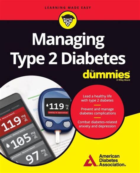 Managing Type 2 Diabetes For Dummies By American Diabetes Association