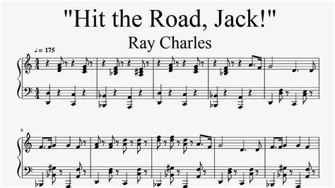 Hit The Road Jack Ray Charles Chords Chordify