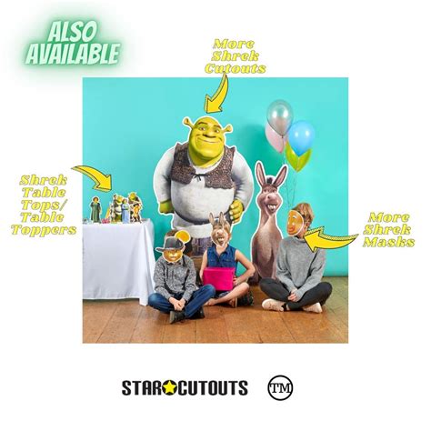Star Cutouts Shrek Lifesized Cardboard Cutout L Animated Shrek L