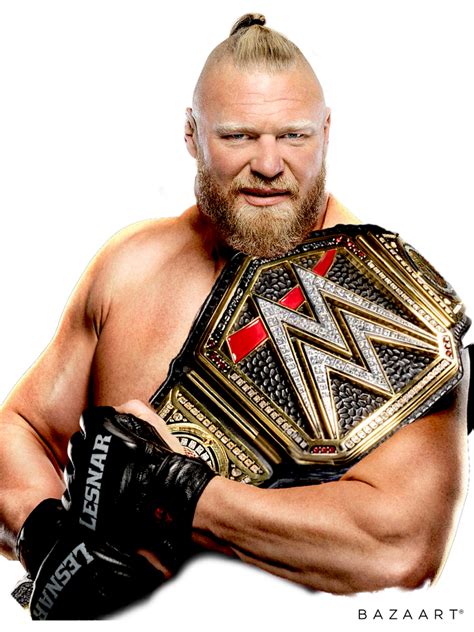Custom Brock Lesnar Wwe Champion Png By Decentrenderz On Deviantart