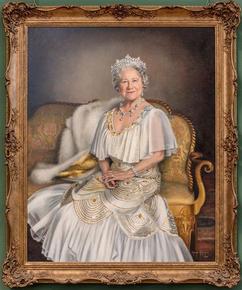 How much of queen elizabeth the queen mother's work have you seen? Portrait of Queen Elizabeth, the Queen Mother | Bentley ...