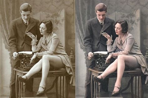 How To Colorize Old Black And White Pictures Quickly And Easily