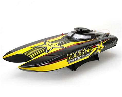 Pro Boat Rockstar Rtr 48 Inch Gas Powered Catamaran Wdx2e 24ghz Radio