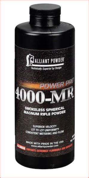 Alliant Power Pro 4000 Mr Smokeless Gun Powder 1 Lb Al150537