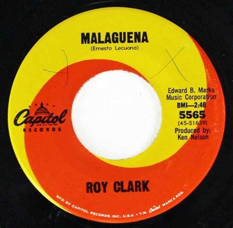 Roy Clark Malaguena Overdue Blues Capitol Records 5565 Ebay