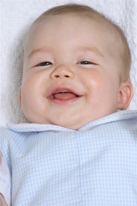 Smiling Baby Boy Stock Photo Image Of Baby Laugh Innocent 292476