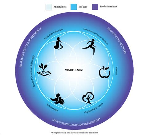 Duke Integrative Medicine Wheel Of Health Used With Permission From