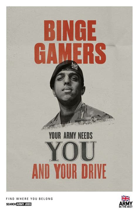 Army Targets Phone Zombies Binge Gamers And Snowflakes In New
