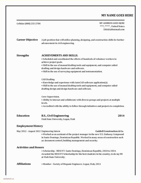 Completely Free Printable Resume Templates Printable Resume Templates