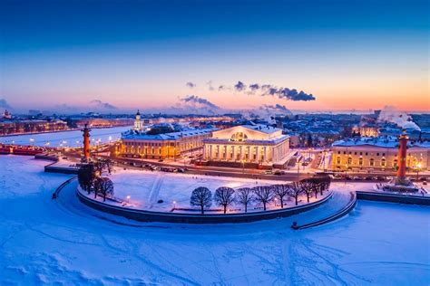 冬のロシア サンクトペテルブルク ロシアの風景 Beautiful 世界の絶景 美しい景色
