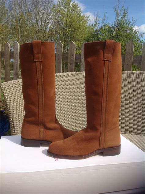 There are 73 products available. Womens Mid calf length pull on Suede Boots - The Boot Room