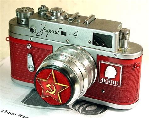 1966 Made In Ussr Zorki 4 Camera Rare Russian Leica From