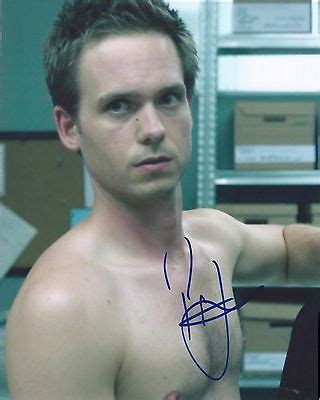 Patrick J Adams Signed Autographed X Photo Suits Actor Shirtless Ebay