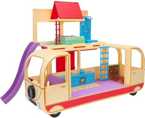Chk Peppa Pigs Transforming Campervan Feature Playset Deluxe
