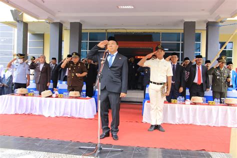 Pimpin Upacara Hari Sumpah Pemuda Andi Utta Bacakan Sambutan Zainudin